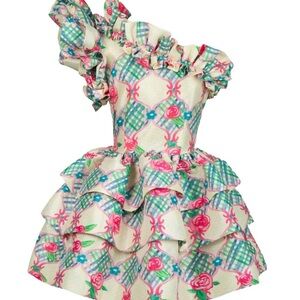 NWT CeliaB One-Shoulder Ruffle Dress Size XS